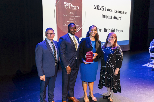 Presentation of Impact Award